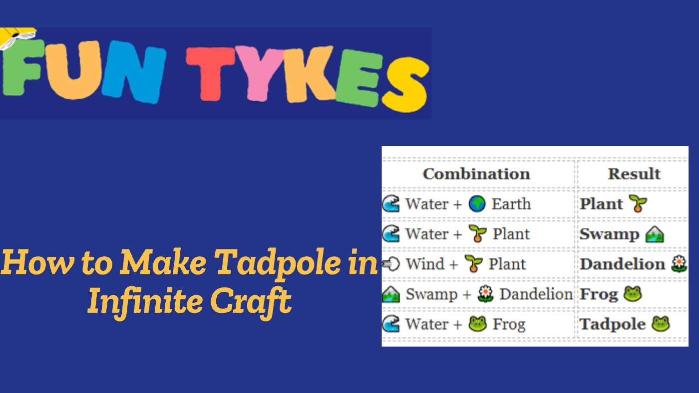 How to Make Tadpole in Infinite Craft